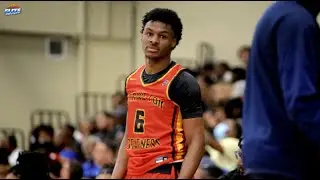 Bronny James is THE REAL DEAL! 👑 Peach Jam Highlight Tape