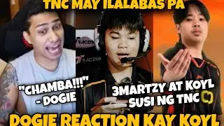 DOGIE REACTION KAY KOYL AT 3MARTZY! SILA NA BA ANG SUSUNOD NA SUPER STAR NG TNC? SUSI SA KAMPEONATO?