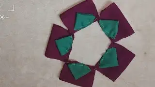 Fabric flower. How to make fabric flowers. 