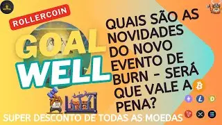 ROLLERCOIN: GOAL WELL E OS SUPER M&Uacute;LTIPLOS DESCONTOS DE MOEDA! CONSEGUI FECHAR O EVENTO?