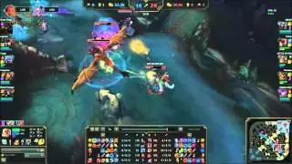 Forg1ven rampaging in SoloQ as Corki against Gross Gore