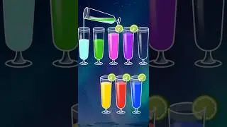 Color Sorting Challenge &ndash; Ball Sort Puzzle Fun Gameplay #shorts #gaming #gameplay #virlshort #16