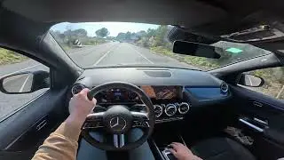 POV Driving Mercedes GLA 250e 218Hp 2025 🚘 | Smooth Hybrid SUV Ride in 4K