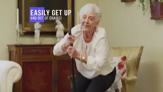 Foldable and Collapsible walking cane with Unique Ergonomic handle for Women and Men