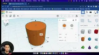 Cara Melubangi Object di Tinkercard [3D Design]