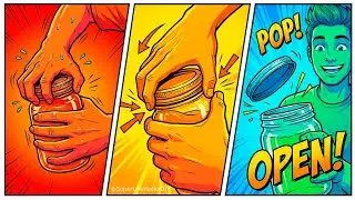 How to open ANY JAR with a screw-on lid