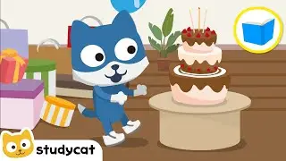 Tom's Birthday 🎂| Bedtime Stories for Kids in English | Learn English | Studycat