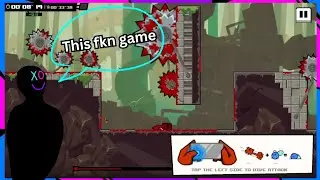 Super Meat Boy Forever Gameplay (Uncut Struggle💀) Second attempt ☠️ 