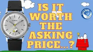 Timex Marlin Snoopy - An Affordable vintage inspired watch #peanuts #snoopy
