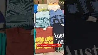 👉 Vishal Mega Mart kids boys tshirt starting 79rs 🤩 #vlog #trend #sasta_bazaar_2024