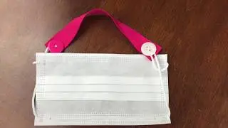 DIY Ear Saver for Face Masks with Elastic
