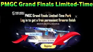 How to Get Free Mini14 Permanent Skin | PMGC Grand Finals Login Event | BGMI/PUBG Mobile