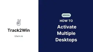 How to activate multiple desktops 🤔