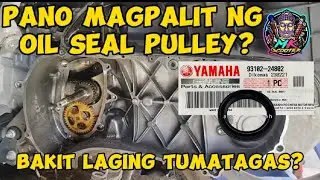 NMAX V2 | AEROX V2 | AEROX V1| Replacing oil seal pulley