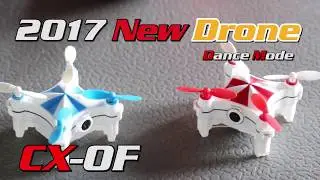 Cheerson CX-OF intro (world's smallest optical sensor drone)