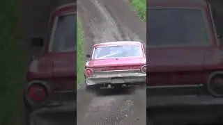 Unleashing Power: V8 Ford Falcon Rally Car in Action! 🏎️💥 #v8engine