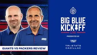 Giants vs. Packers Review | Big Blue Kickoff Live | New York Giants