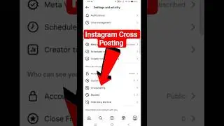 Instagram Cross Posting