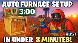 Rust Auto Electric Furnace Setup in UNDER 3 Minutes!