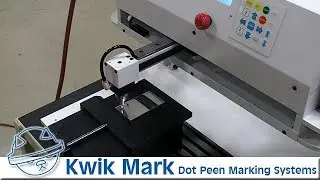 Kwik Mark X Series Dot Peen Marking Machine