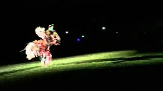 Men's fancy spotlight special Kamloopa pow wow 2015 - Gary Olney