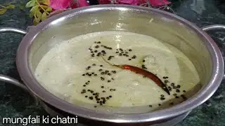 Moongfali Ki Chutney Recipe| Idli Dosa Uttapam Ke Sath Banaye Perfect Mungfali Wali Chutney||