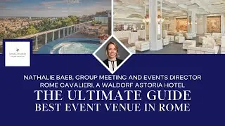 Luxury Meetings & Events in Rome | Rome Cavalieri, A Waldorf Astoria Hotel