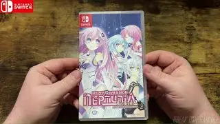 HyperDimension Neptunia ReBirth 2 Nintendo Switch Unboxing