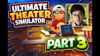 Selling Popcorn in my new Movie Threater - Ultimate Threater Simulator