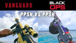 Vanguard PPSH vs Cold War PPSH on Rebirth | Warzone: Gun vs Gun Montage