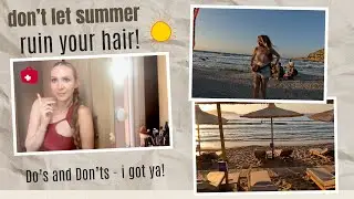 Easy ways to protect Hair in Summer Heat & Humidity 🔥💨
