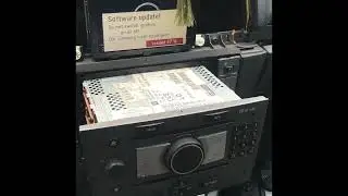 Vectra c CD70 Navi yazılım güncelleme aux menü aktif etme.CD70 Navi Software update