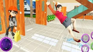 Crazy Scary School Teacher 3D - All levels  (Android, iOS)
