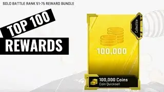 TOP 100 SOLO BATTLE REWARDS!