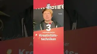 Kreativit&auml;tstechniken - Hendrik Unger | Marketing on fire Adventskalender 2025