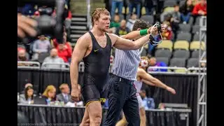 Jacob Warner vs. Shakur Rasheed | 3rd Place Match at the Big Ten Championship