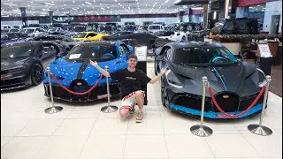 8 BUGATTI'S in one Showroom! VIP MOTORS DUBAI