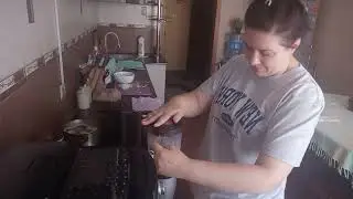 Готуємо смузі(манго+ананас)