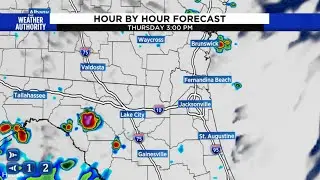 Storms fade tonight, return tomorrow