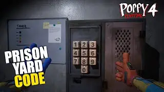 Prison Yard Code Tower Code Puzzle Solution in Poppy Playtime Chapter 4