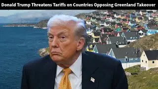 Donald Trump Threatens Tariffs on Countries Opposing Greenland Takeover 📱