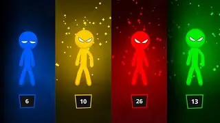ТУРНИР Stickman Party! Случайные мини-игры — невозможные победы!