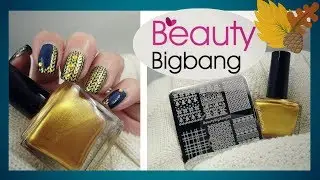 Cozy Sweater - Beauty BigBang Stamping Plate 05 || LaShenny21Nails