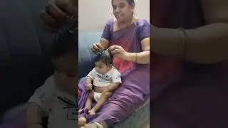 ammamma head massage 💆&zwj;♀️#trendingreels #funny #babycomedy #viralvideo #ytshorts