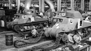 WW2's Secret Weapon: How Chrysler Mass-Produced M4 Sherman Tanks on the Assembly Line