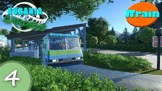 🌳Parking Lot Tram Entrance | Aurania Gardens | Realistic Planet Coaster Park [Episode 4]