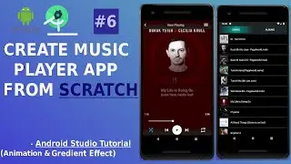 How To Make Music Player App In Android Studio Tutorial Read Song From Phone Part  6 | Button Config