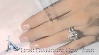 ER-SOLD-066 - 3.37 Carat I-VS1 Pear Shape Vintage Style Natural Diamond Engagement Ring 18k