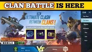 PUBG mobile Clan  battle how to register