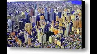 Philadelphia Skyline Aerial Photography Tour Pennsylvania 2011